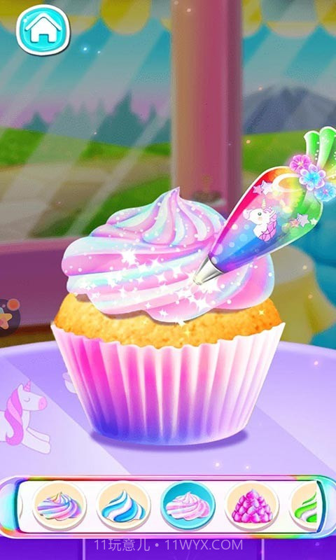 独角兽蛋糕制作截图4