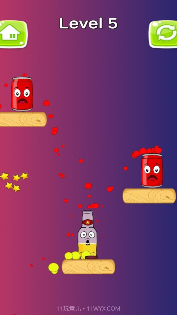 击倒苏打瓶截图4 击倒苏打瓶截图4
