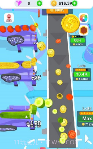 蔬菜片工厂大亨截图4 蔬菜片工厂大亨截图4