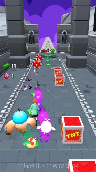 背包怪兽奔跑截图1 背包怪兽奔跑截图1