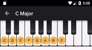 钢琴和弦与音阶截图1