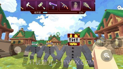 爆炸tnt方块沙盒手机版截图2