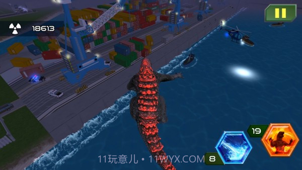 哥斯拉命中粉碎截图5