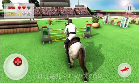骑马表演跳跃截图2 骑马表演跳跃截图2