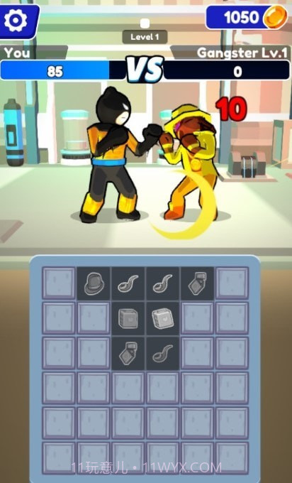火柴人匹配格斗截图1