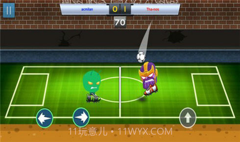 超级绳索英雄足球赛截图1