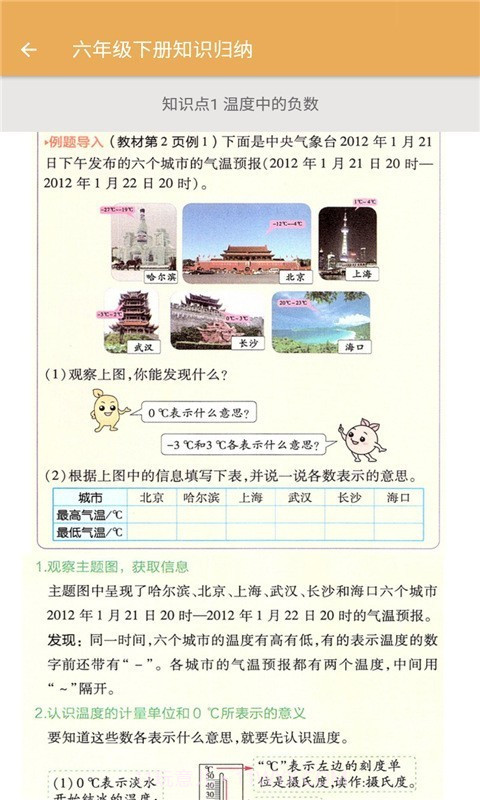 小学数学知识归纳截图4 小学数学知识归纳截图4