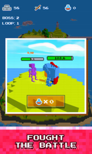 方块岛骑士截图1