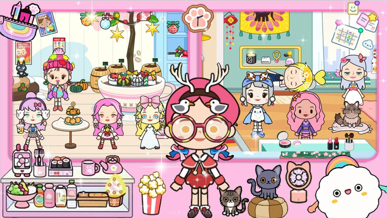 落樱小镇有风小馆截图4