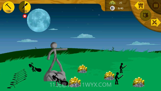 火柴人战争遗产绿色钥匙版魔改版截图3