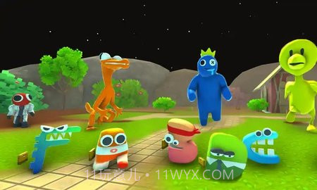 彩虹字母幸存者3D（Rainbow Alphabet Survivor）截图3