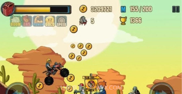 僵尸公路赛车截图3