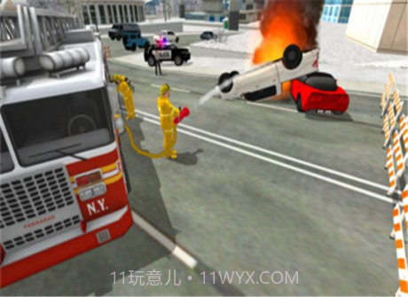 911救援消防车截图4 911救援消防车截图4