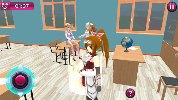 动漫女高中生模拟器截图1 动漫女高中生模拟器截图1