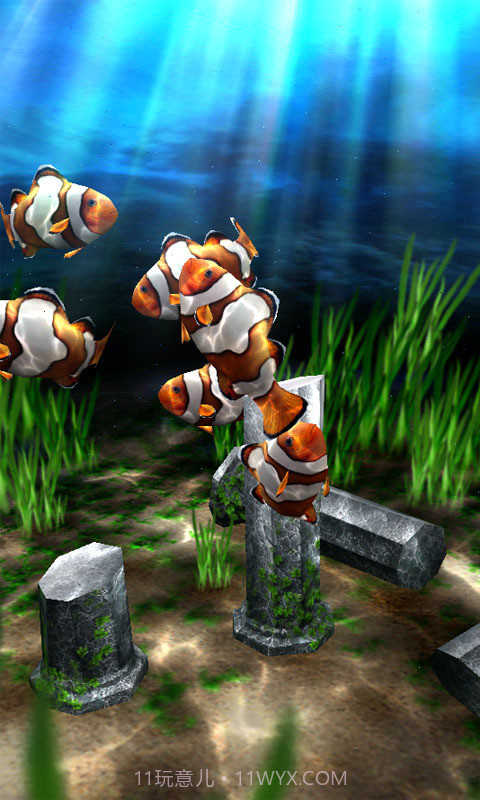 3d水族馆动态壁纸截图2