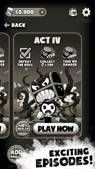 梦魇奔跑中的班迪手机版截图1