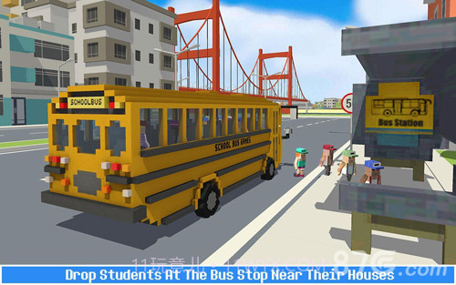 像素校车模拟最新版截图2