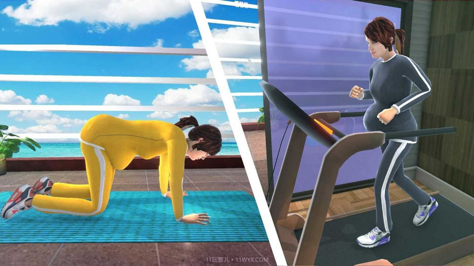 大肚子模拟器游戏（Pregnant Mom） v2.2截图4