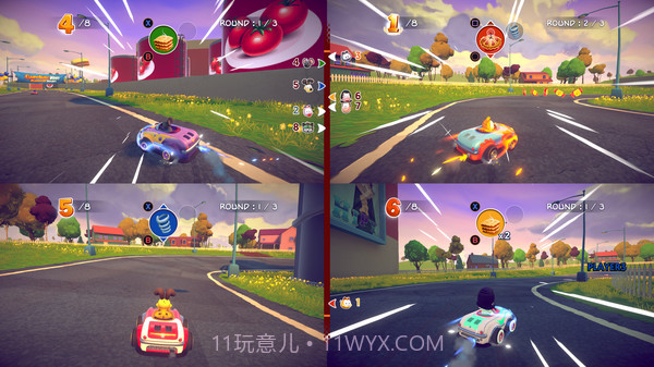 加菲猫卡丁车:激情竞速截图1