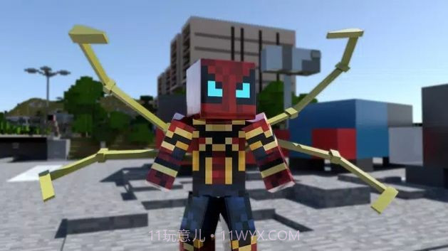 方块工艺蜘蛛人酷跑截图4 方块工艺蜘蛛人酷跑截图4