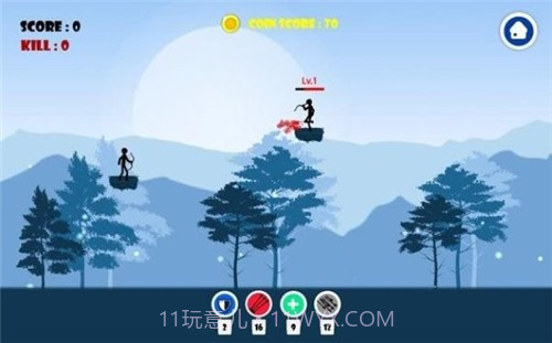 火柴人射箭狂热2021截图2