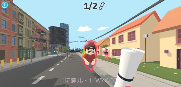 报童扔报纸截图2