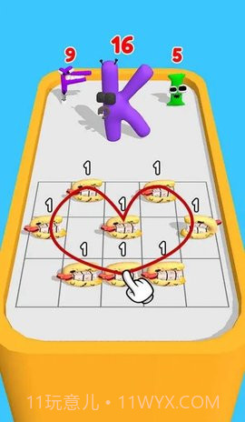 字母组合合并大师（Alphabet Combine: Merge Master）截图1