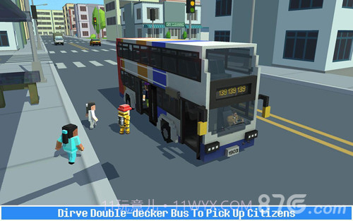 像素校车模拟手机版截图3