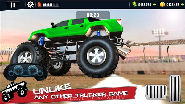 大脚车拔河模拟器截图2