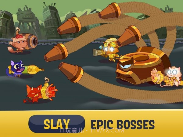 蒸汽猫闲置RPG截图4