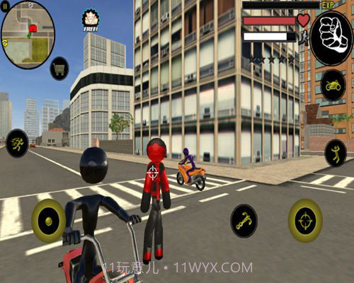 火柴人绳索英雄1截图3 火柴人绳索英雄1截图3