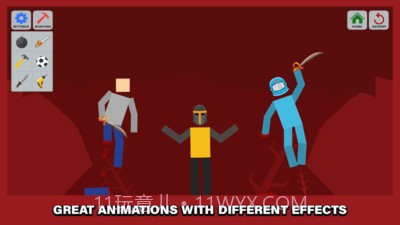 粉末火柴人沙盒截图4 粉末火柴人沙盒截图4