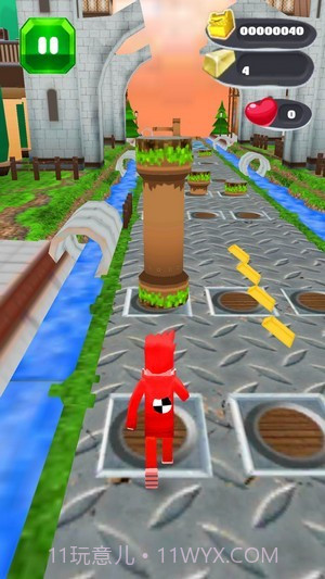 工艺人沙盒跑酷截图1