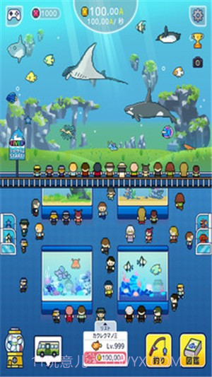 小型水族馆（日风小游戏）截图1