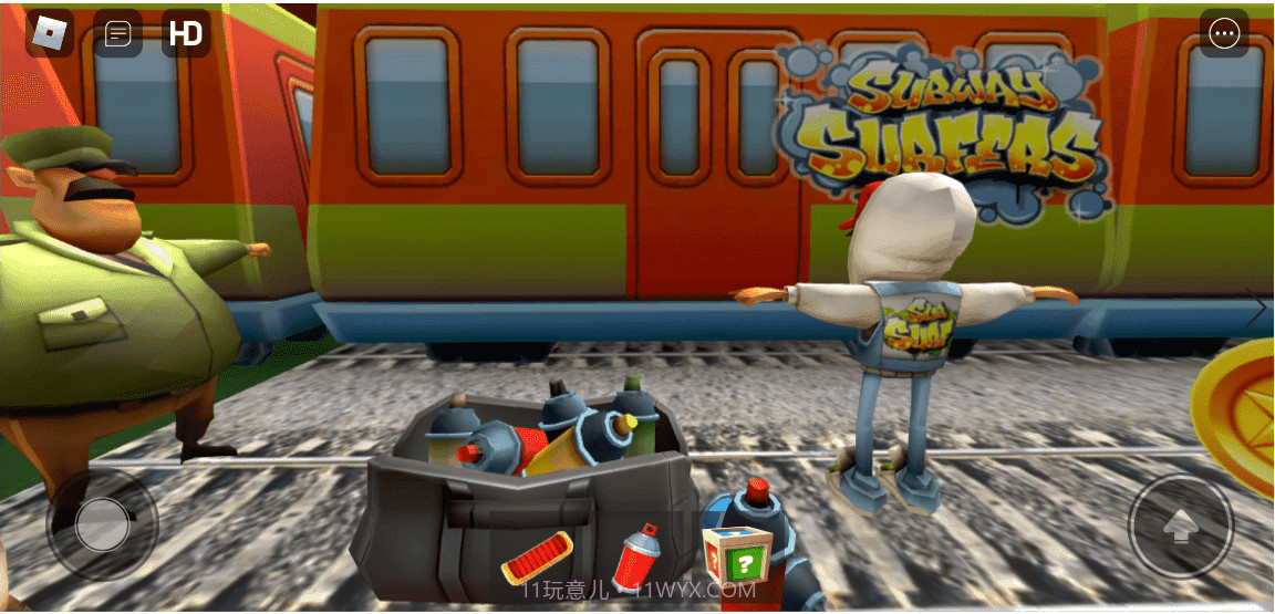 地铁乱跑罗布乐思版截图3