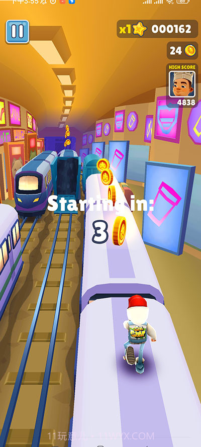 地铁跑酷东京城截图3