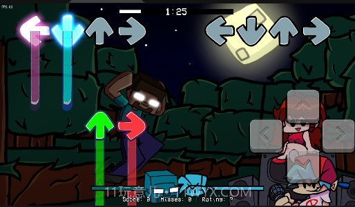 fnf vs herobrine截图2 fnf vs herobrine截图2