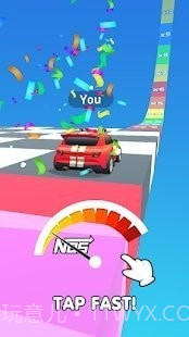 笔直赛道齿轮车竞速截图3