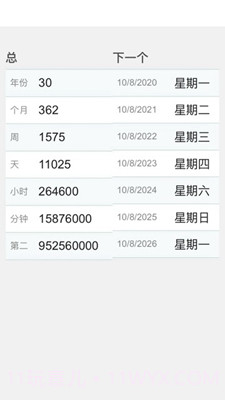 岁数计算器(年龄计算器)截图2