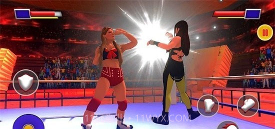 女孩格斗摔跤截图1