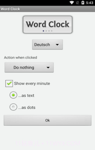 文字云时钟截图3 文字云时钟截图3