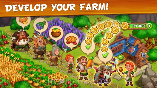 北龙岛建造维京人农场中文版截图1 北龙岛建造维京人农场中文版截图1