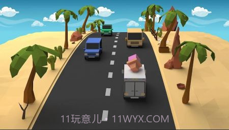 疯狂的汽车道路截图1