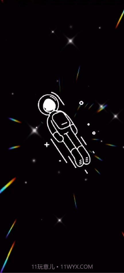 华为手环6太空人表盘截图2