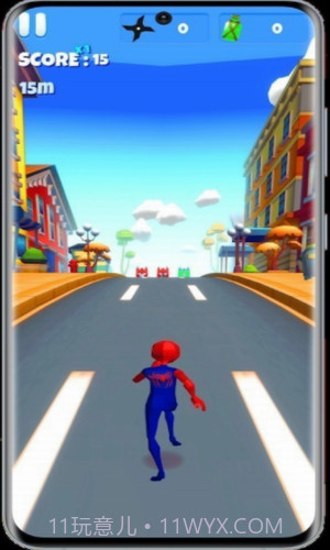 蜘蛛英雄奔跑截图2