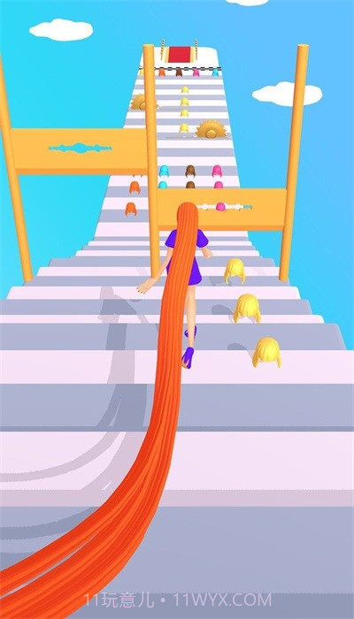 巨型头发挑战截图3