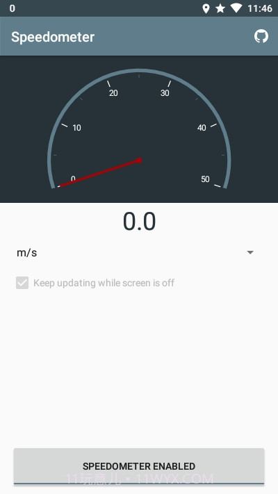 Speedometer(通知栏速度显示)截图4
