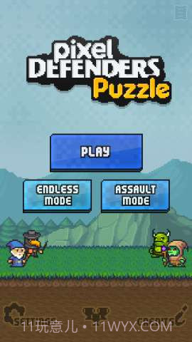 像素防御 Pixel Defenders Puzzle截图1 像素防御 Pixel Defenders Puzzle截图1