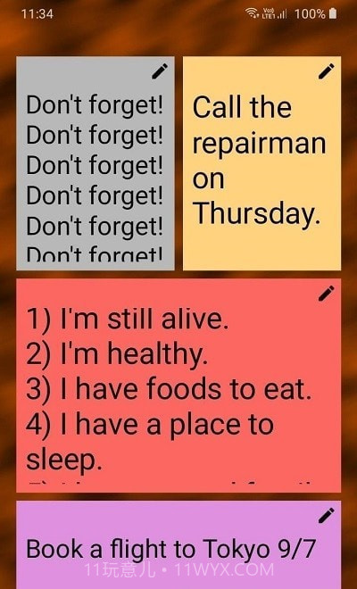 便利贴小组件截图2 便利贴小组件截图2