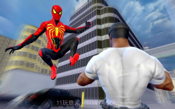 蜘蛛英雄战斗斯特兰截图3 蜘蛛英雄战斗斯特兰截图3